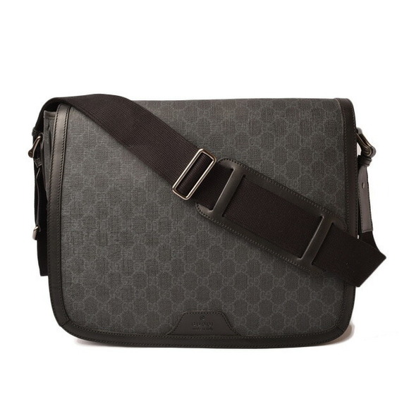 Gucci Handbags - Gucci GG Supreme messenger bag shoulder gray black